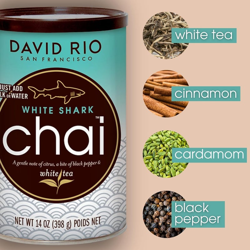 David Rio White Shark Chai Mix - 14 Ounce - Image 3
